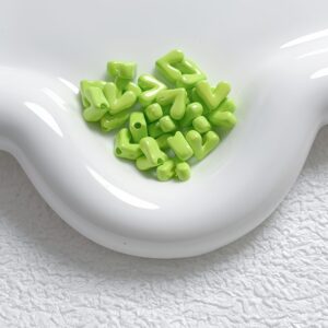 10-fruit green / Size is about 8mm, hole diameter is about 1.4mm