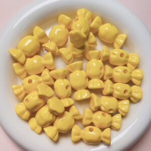 10-yellow / The size is about 15 * 31mm. Aperture 3.8mm