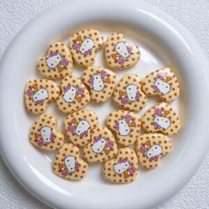 08-yellow / Size is about 22*26mm (sold by the piece)