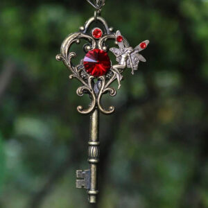 Wholesale Fashion Key Shaped Pendant Necklace Alloy Multi Layer Chain Trendy Layering Jewelry Boutique Resale Gift