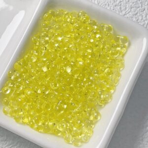 08-Yellow / The size is about 4*6.5mm, the aperture is about 1.2mm
