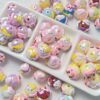 Wholesale Hand-Painted Love Pig Beads Plastic Resin DIY Jewelry Accessory for Bracelet Necklace Bag Charm Trendy Gift