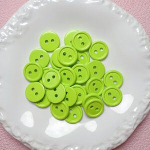 03-fruit green / Size is about 25mm, hole diameter is about 3.8mm