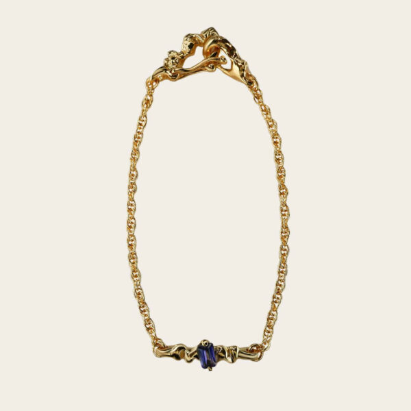 Wholesale Zircon Pendant Chain Green Cord Copper Electroplated Bracelet Women S Fashion Jewelry Boutique Resale Accessory