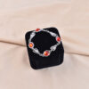 oly-4c22730ad49cf5dcdcfd3d706707cea6 Wholesale Electroplated Zinc Alloy Unisex Vintage Gothic Gemstone Bracelet Fashion Accessory