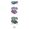 Wholesale 2/8/16pcs Drink Dessert Fruit Sneaker Cat & Ghost Graphic Print Pen and Bookmark Stickers UV DTF Wraps OLY Exclusive