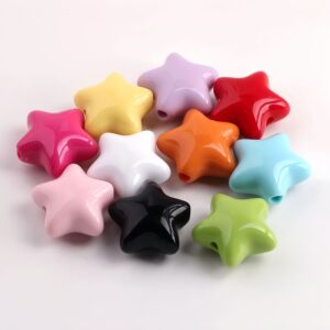 11-randomly mix colors / Size is about 21*23mm, hole diameter is about 2.8mm