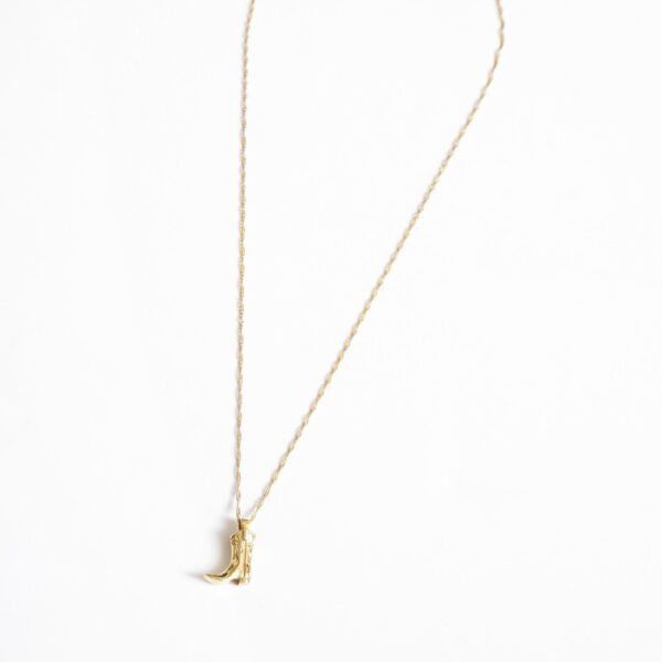 Wholesale Retro Cowboy Boot And Mushroom Abstract Face Collarbone Necklace Zinc Alloy Electroplated Ball Chain Trendy Gift