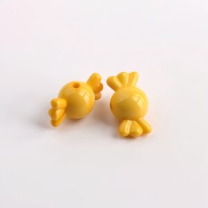 13-yellow / Size is about 21*11mm, hole diameter is about 2.3mm