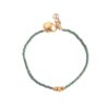 oly-4e4868375f036d0f9a15b1201a8e6b64 Wholesale Copper Electroplated Retro Bead Bracelet Olive Green Geometric Unisex Design Stylish Fashion Accessory For Everyday Wear Gift Stacking