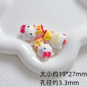 04-white skin + red and yellow / Sold by piece
