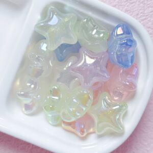 07-randomly mix colors / Size is about 22mm, hole diameter is about 2.8mm