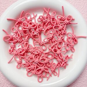 02-dark pink / The size is about 25*18mm, the hole diameter is about 2mm (sold by piece)