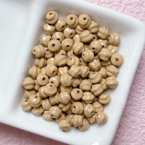13-light coffee / Size is about 5mm, hole diameter is about 1.5mm