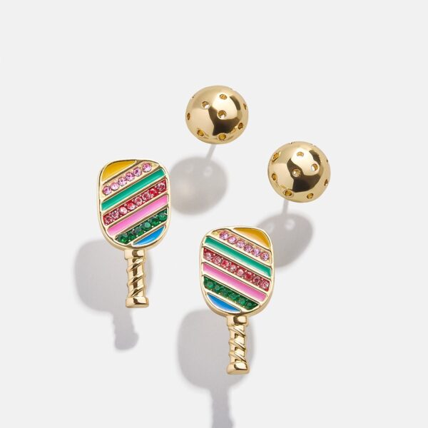 oly-51189321fec64f4f682f1bf2b28d98a1 Wholesale Chic Sports Theme Copper Earrings Electroplated Tennis Basketball Golf Jewelry Accessory For Boutique Resale