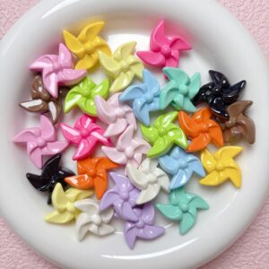 16-randomly mix colors / Size is about 22mm, hole diameter is about 3mm