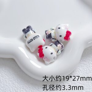 06-white leather + red and black / Sold by piece