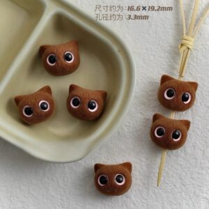 12-chocolate pink eyes / See picture for size (sold by piece)