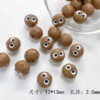 oly-526f52ef136d3b4a59f51b425c025543 Wholesale Stylish Resin Loose Beads, Cute Soot Design, Pearlescent White, DIY Jewelry Making for Bracelet Necklace, Boutique Resale OLY Exclusive