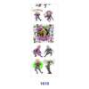 Wholesale 2/8/16pcs Horror Movie Character Spooky Dark Figure Print Pen and Bookmark Stickers UV DTF Wraps OLY Exclusive