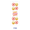 oly-52aae439350d66c40b233e31d6e00ef6 Wholesale 2/8/16pcs Soft Pastel Inspirational Girl Style Pen and Bookmark Stickers UV DTF Wraps
