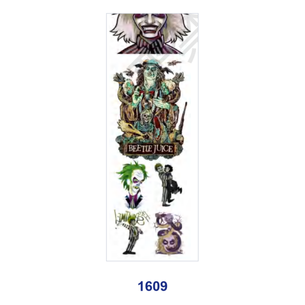 Wholesale 2/8/16pcs Horror Movie Character Spooky Dark Figure Print Pen and Bookmark Stickers UV DTF Wraps OLY Exclusive