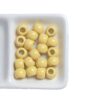 oly-52e37182e9f0279d58e45b17087ed084 Wholesale Acrylic Coated Macaron White Large Hole Round Loose Beads DIY Bracelet Phone Charm Jewelry Making Craft Supply