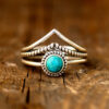 oly-53baabd9eb8a644d0af4da678bd427bc Wholesale Bohemian Turquoise Tone Hollow Out Ring For Women Fashion Accessory Gift