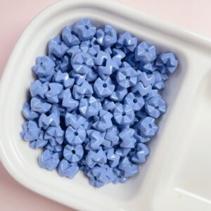 02-dark blue / The size is about 8mm, and the aperture is about 1.5mm