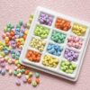 oly-5479b8733ed37751ab14e66dae76315d Wholesale Chic Rainbow Heart Alloy Painted Loose Beads for DIY Phone Charm