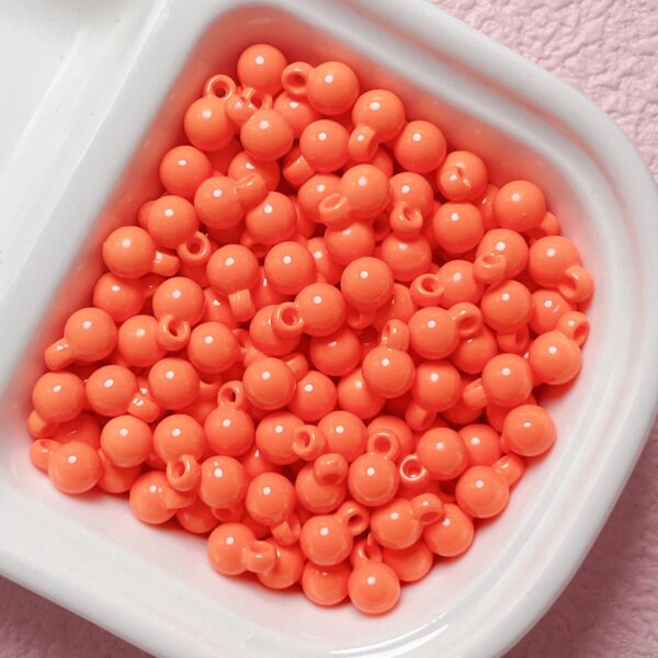 oly-54e668d3733c7753571656def1ca6959 Wholesale Dopamine Color Acrylic Beads 6mm Rice White Baking Paint for DIY Phone Charms, Keychains, and Car Hanging