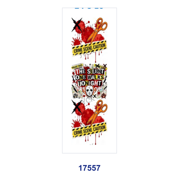 oly-54e7310e95123ab86164a7e9ab9e9452 Wholesale 2/8/16pcs Halloween Dark Graffiti Character Pen and Bookmark Stickers UV DTF Wraps OLY Exclusive