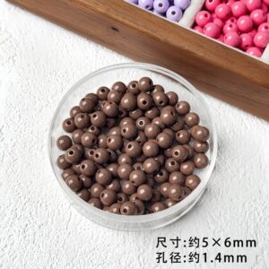 14-coffee color / 6mm (sold by the piece)