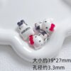 Wholesale Cute 3D Acrylic Loose Beads DIY Phone Charm Bag Accessory for Resale