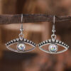 oly-567b1e1c59e0f17bec1fa2219ff90330 Wholesale Evil Eye Zircon Earring And Necklace Set Zinc Alloy Chic Jewelry Accessory For Women Gift