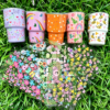 Wholesale 8pcs Cartoon Animal Beverage Element Graphic 3oz Cup Stickers Wrap OLY Exclusive