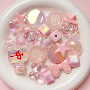 03-Pink / 50 g/bag (about 20 styles are not fixed)