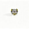 oly-56dbd57a37d446108137fe09300e55c7 Wholesale Men S Silver Bull Head Open Ring Angry Beast Design Fashion Jewelry Accessory Everyday Wear