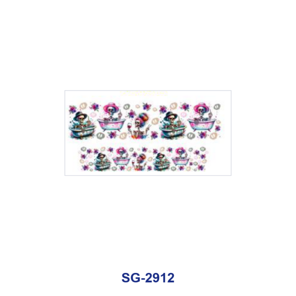 Wholesale 8pcs Mixed Cartoon Letter Graphic 3oz Cup Stickers Wrap OLY Exclusive