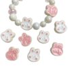 oly-5716f4506c7fc8a34c7a0c7b9456c49a Wholesale Cartoon Blush Rabbit Acrylic Loose Beads for DIY Phone Chain, Trendy Fashion Accessory for Everyday Use and Resale