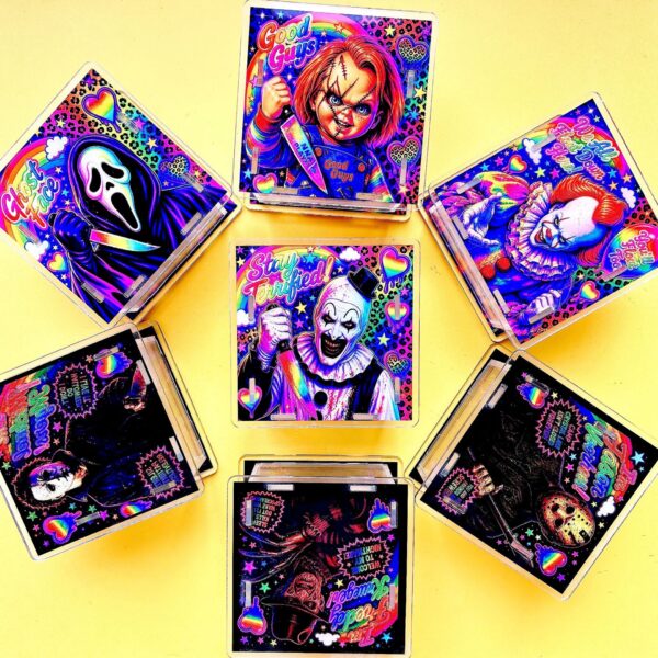 Wholesale Acrylic Pen Holder Halloween Doll Funny Design Desk Organizer For Office Resale