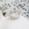 oly-575c5355706d70349ead1cf307881715 Wholesale Electroplated Alloy Geometric Hollow Bohemian Women S Ring Vintage Style Fashion Jewelry Gift For Everyday Wear
