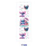 oly-585fa4e056ff380b323274fd18bd2304 Wholesale 2/8/16pcs Cute Blue Creature Heart Floral Print Pen and Bookmark Stickers UV DTF Wraps OLY Exclusive