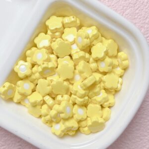 13-Yellow / The size is about 10mm, the aperture is about 1mm