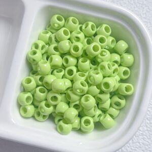 07-fruit green / The size is about 8mm, the aperture is about 2-3mm