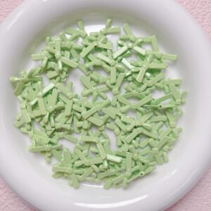 07-light green / Size is about 12*20mm, hole diameter is about 1.5mm