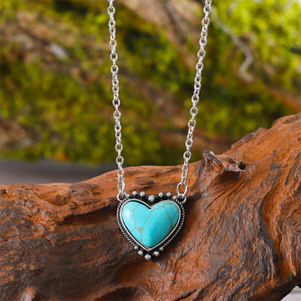 oly-596aa81d87208e245e7d8d62583e6ff9 Wholesale Sweet Heart Earrings Necklace Set Romantic Love Theme Chic Fashion Jewelry For Women