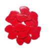 Wholesale Acrylic Painted Heart Shape Beads for DIY Phone Charm Keychain Bag Charm Jewelry Making