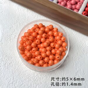 06-orange / 6mm (sold by the piece)