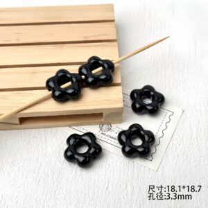 12-black / Sold by piece (see picture for size)